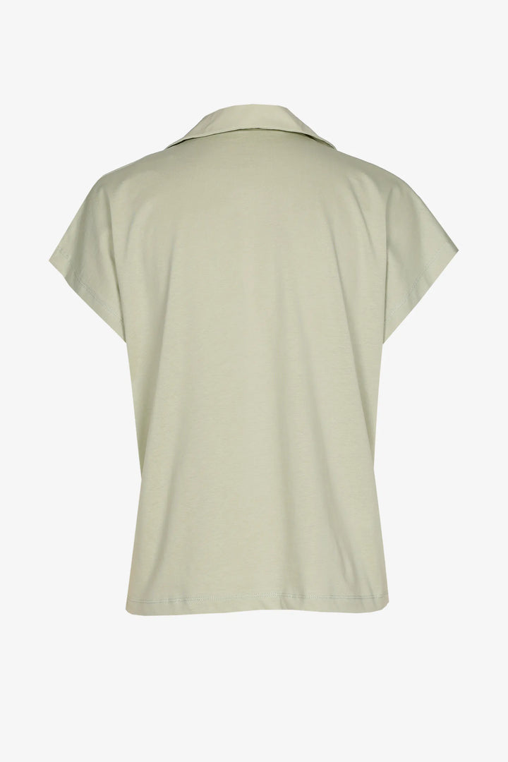 Polo T-Shirt In Misty Aqua