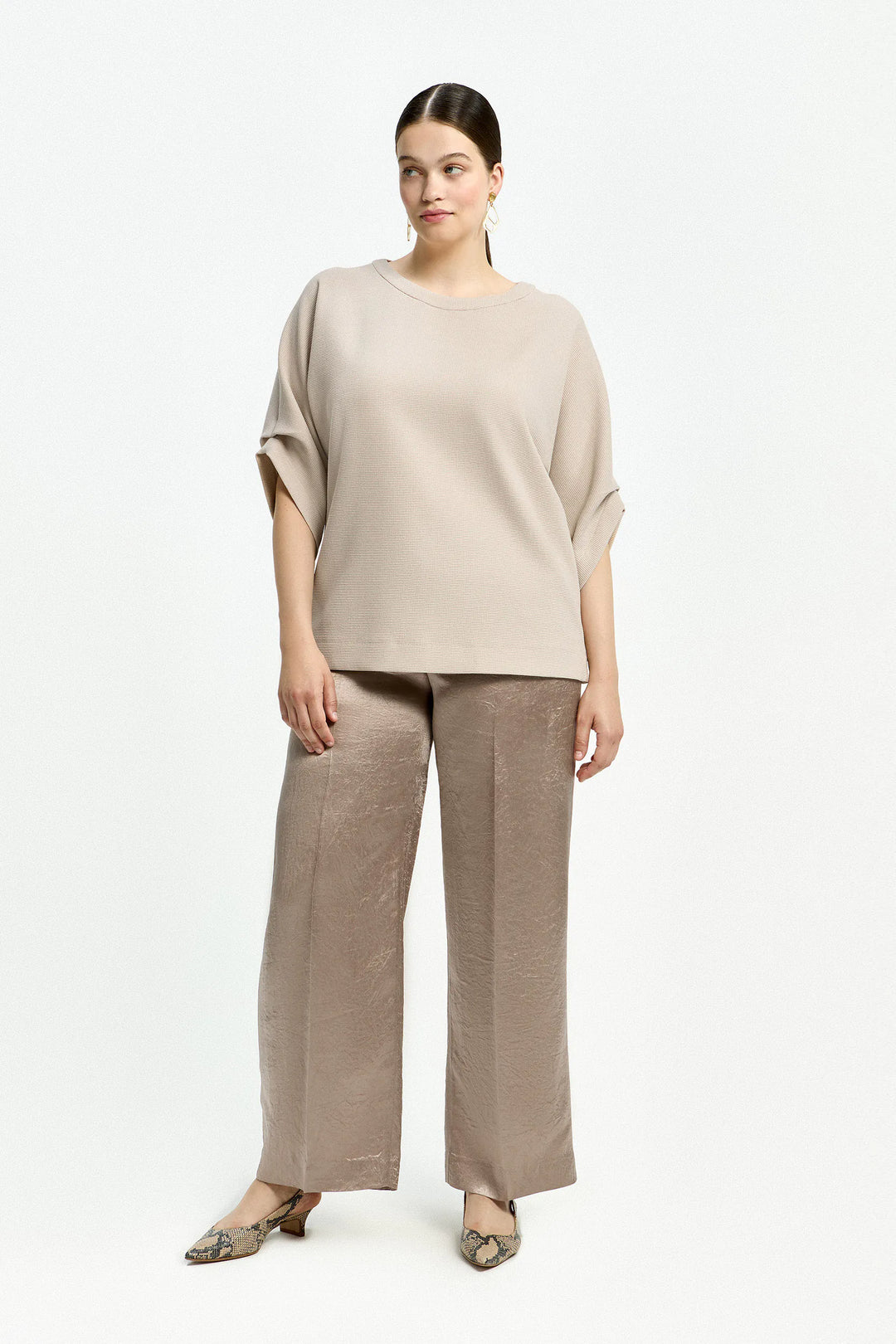 Top met Subtiele Structuur