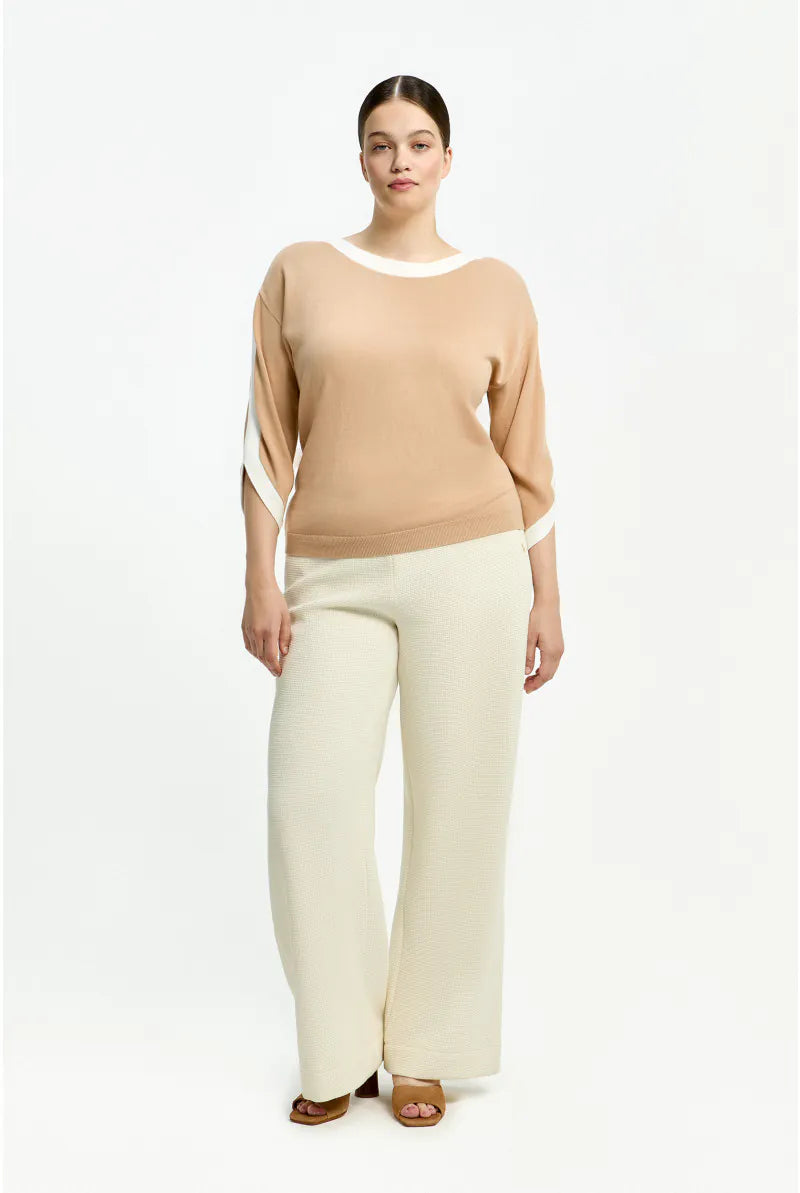 Katoenen Trui met Boothals