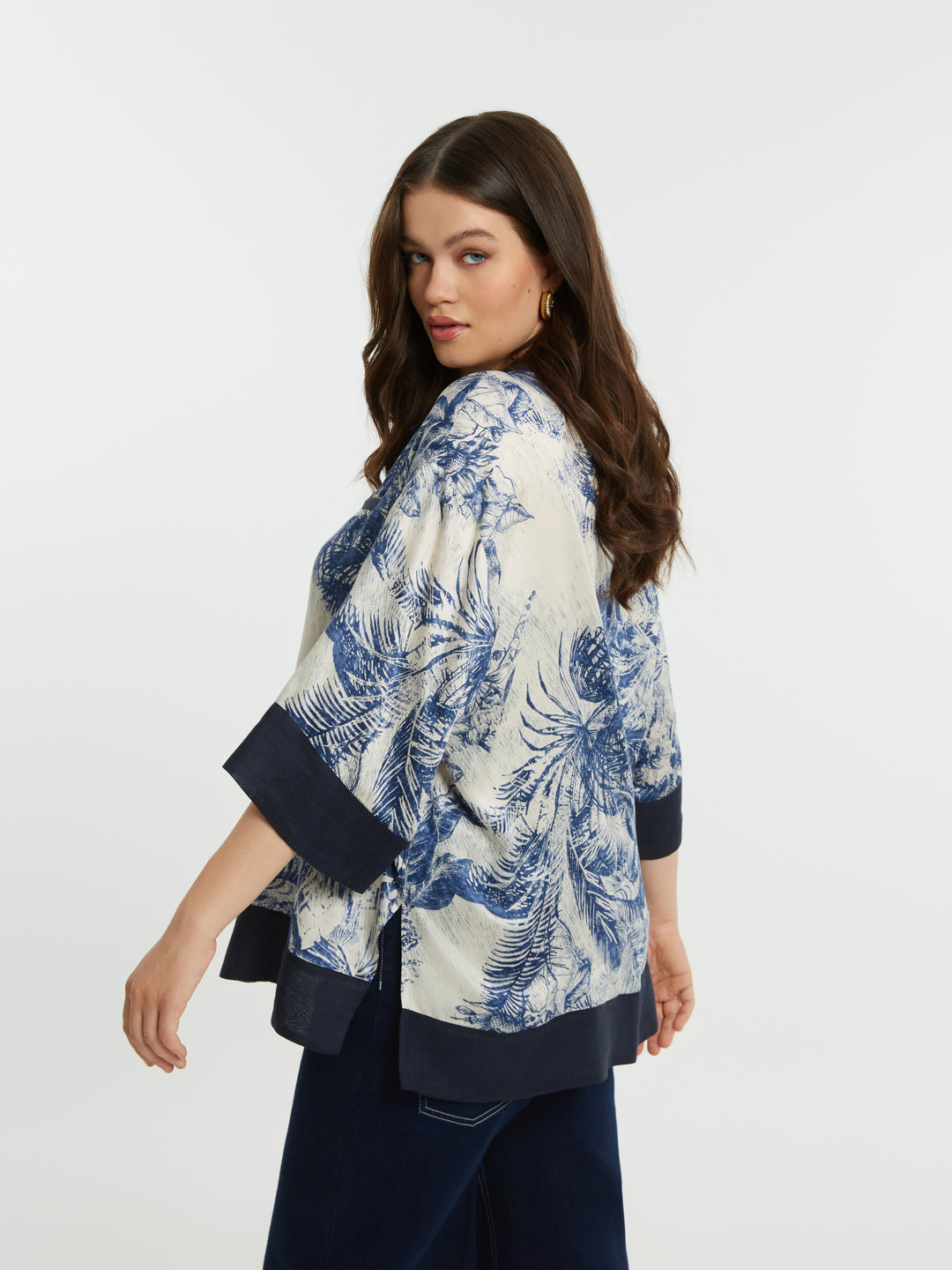 Blouse Met Botanische Print