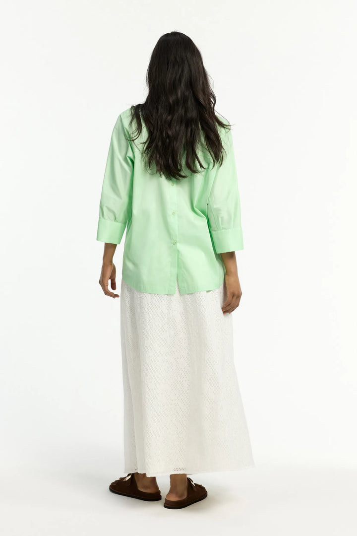 Geklede Blouse met Rugdetails