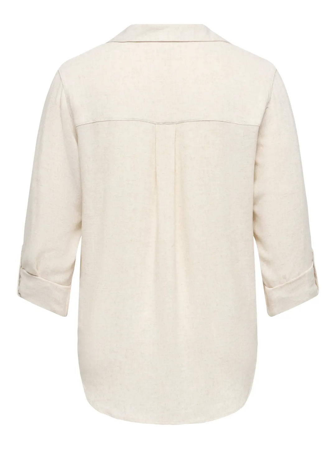 Ecru Blouse Linnenlook