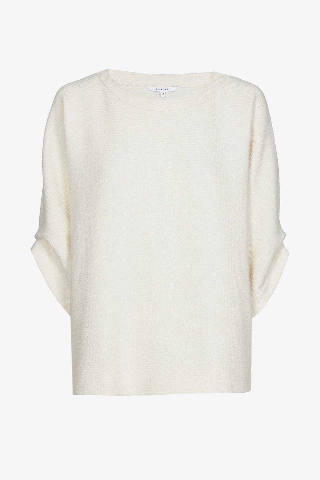 Blouse in structuur stof