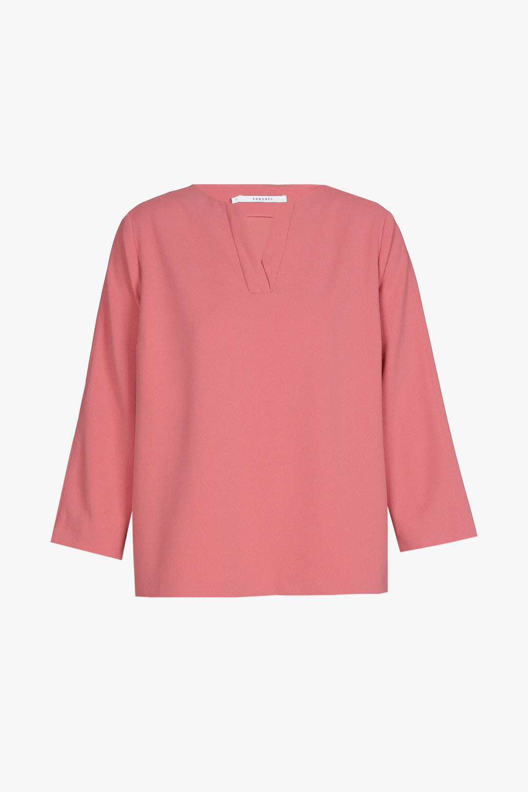 Roze Blouse met V-hals
