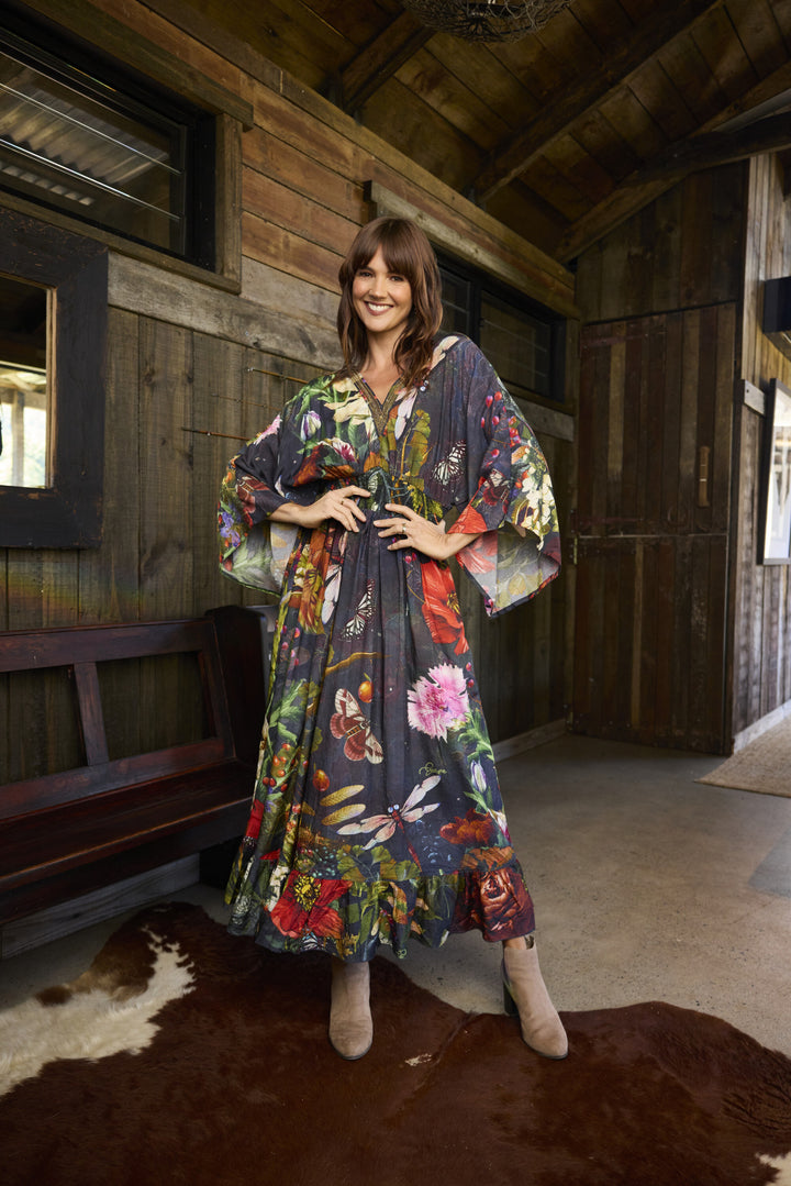 Maxi Jurk met Bloemenprint