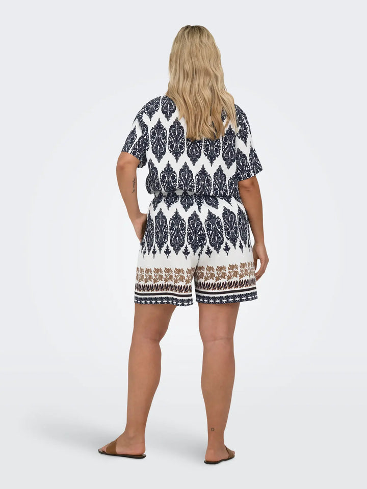 Print Short met Elastiek