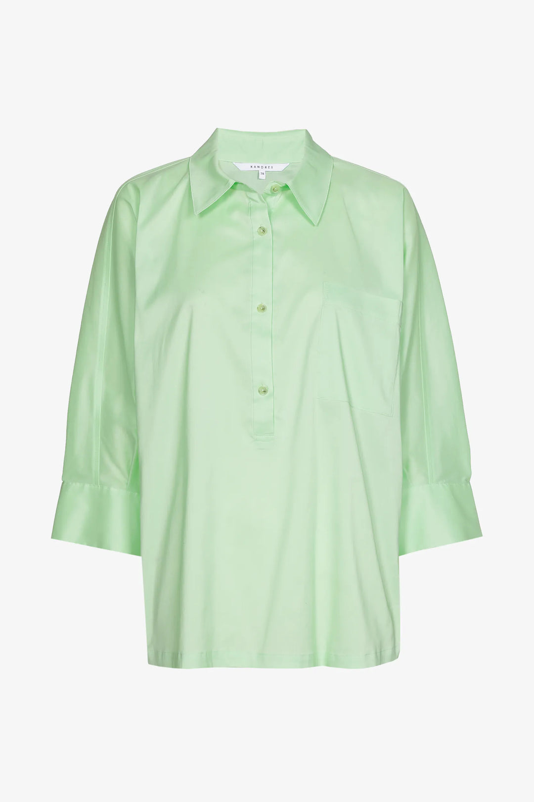 Geklede Blouse met Rugdetails