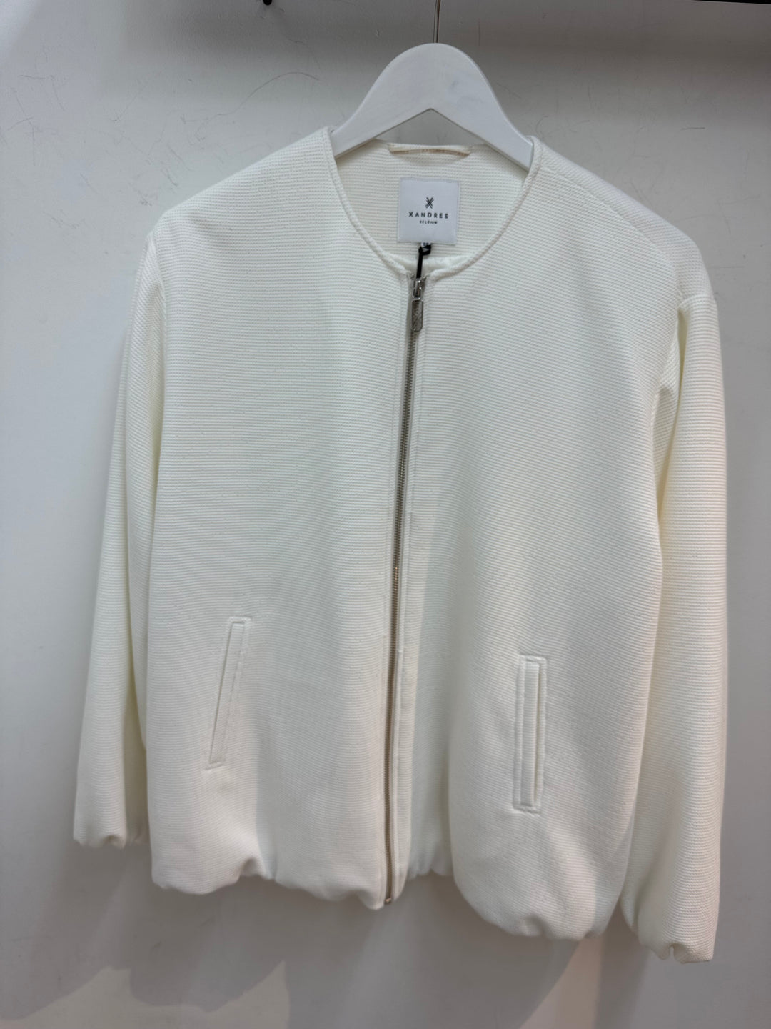 Vest in structuur stof