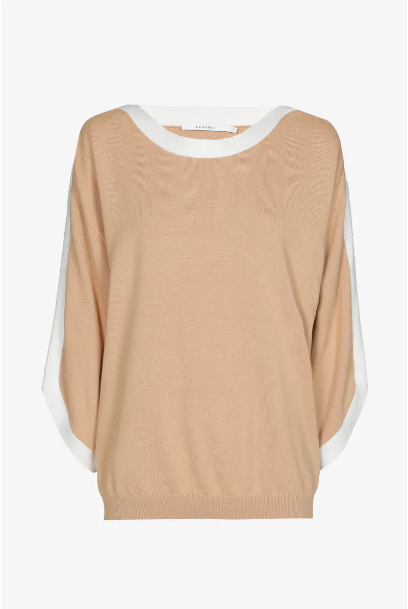 Katoenen Trui met Boothals