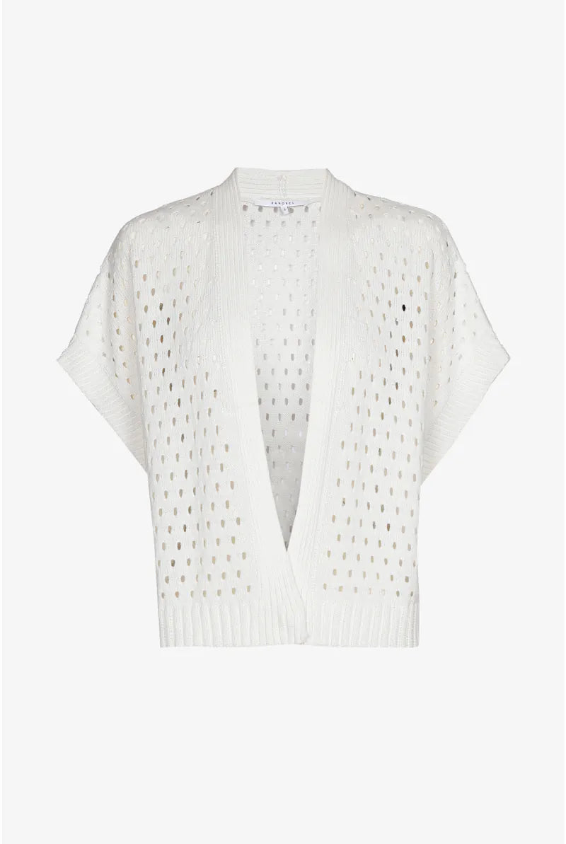 Witte Boho Cardigan