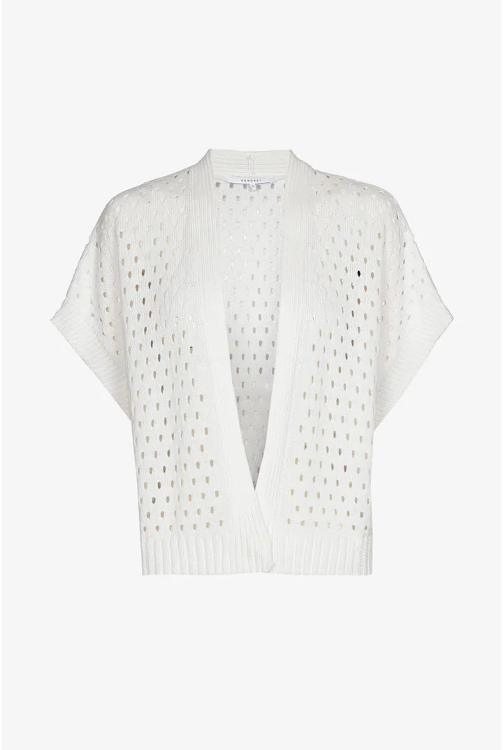 Witte Boho Cardigan
