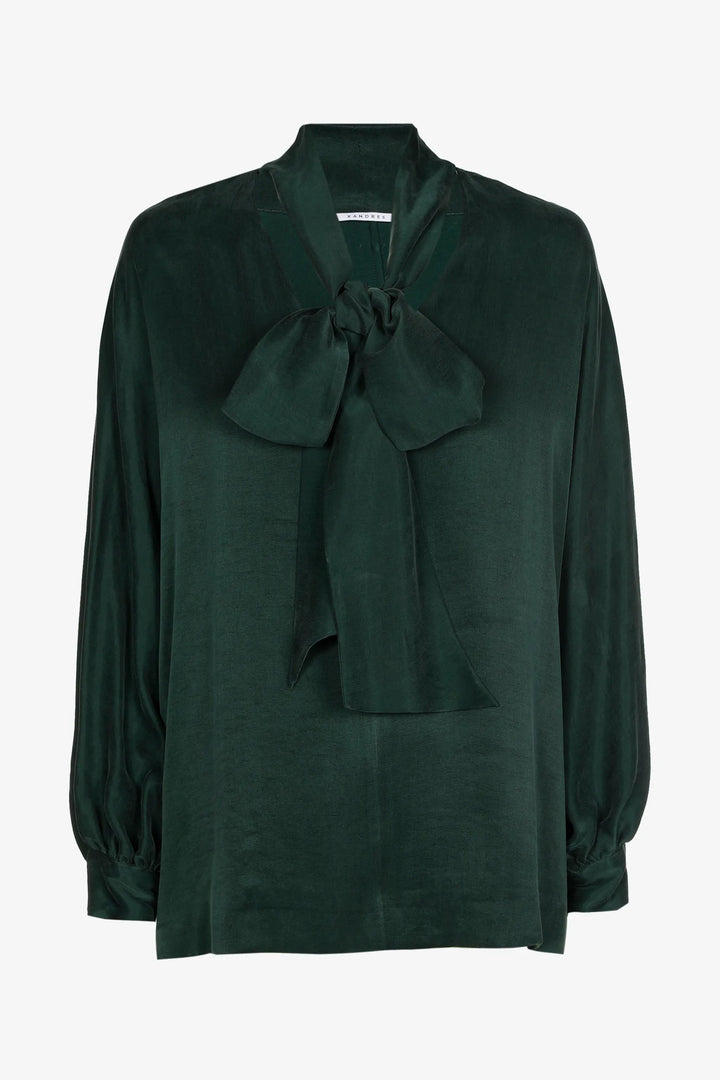 Blouse met Strikhals