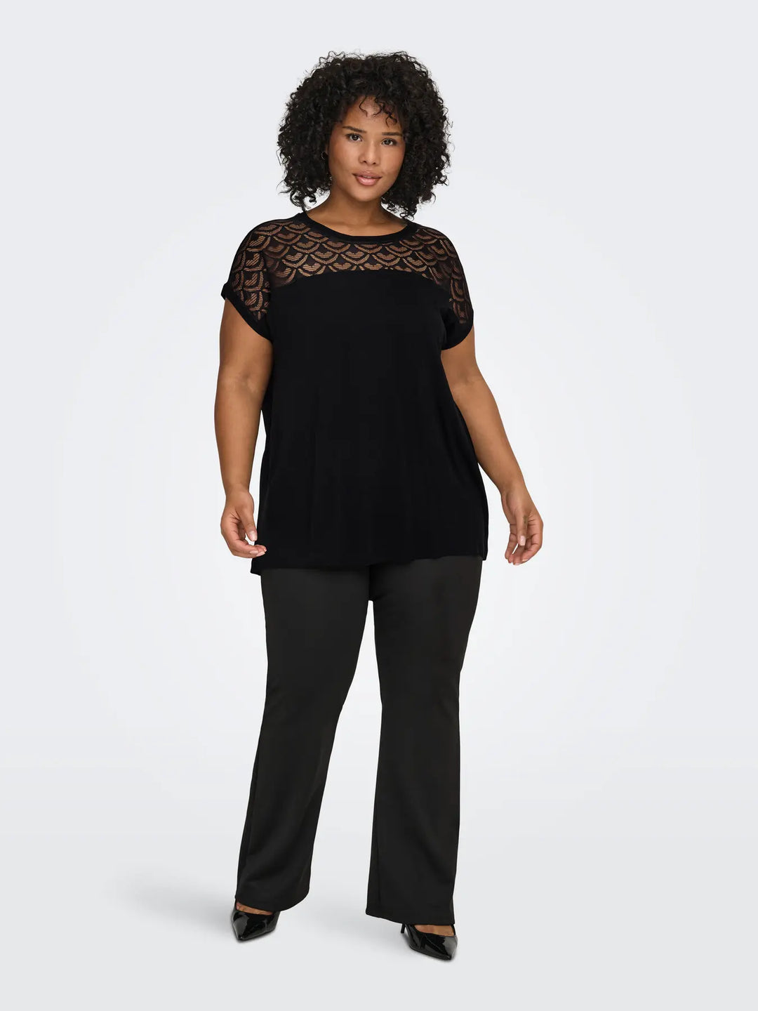 Top met Kanten Detail