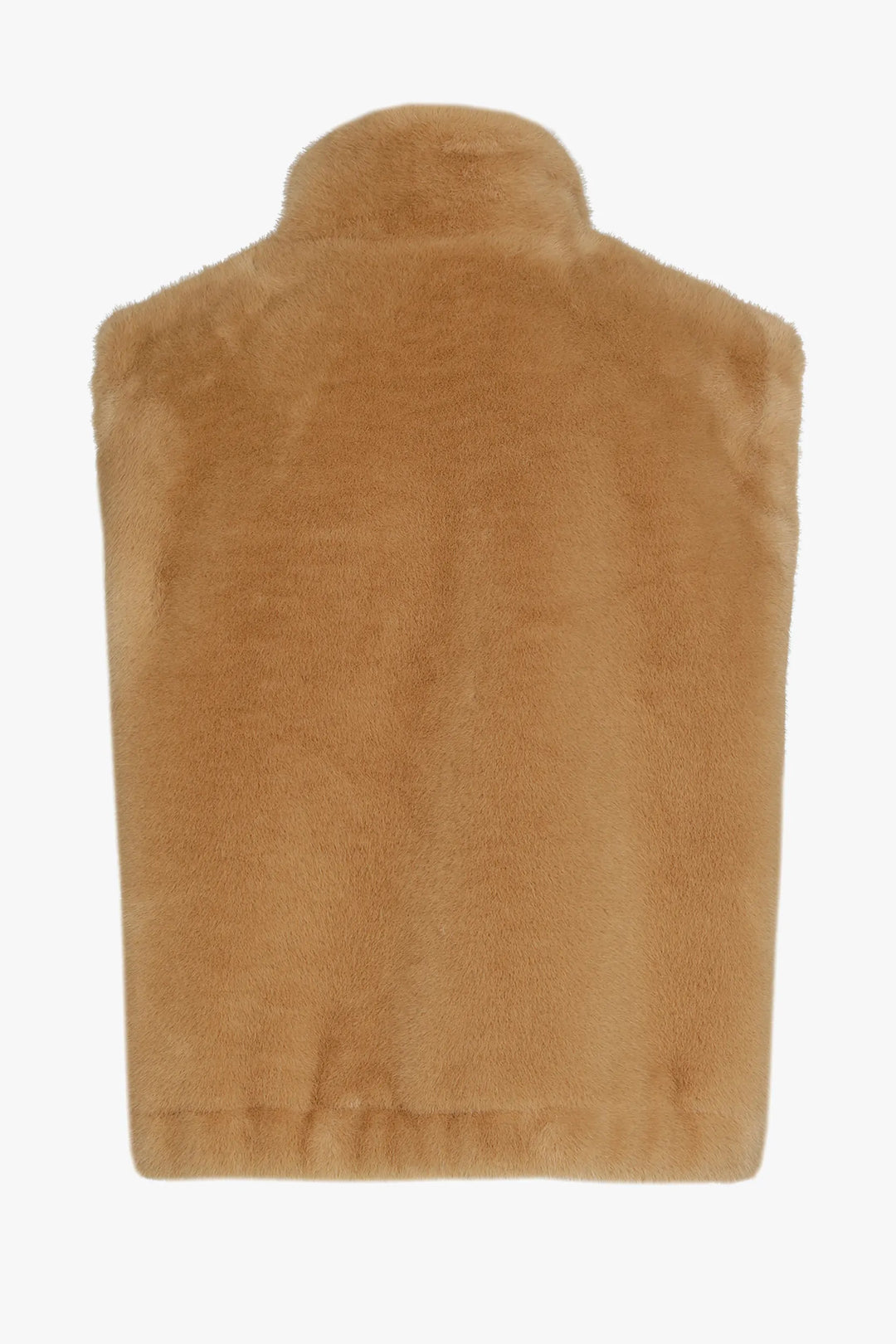 Stylischer Bomber-Bodywarmer in Kamel