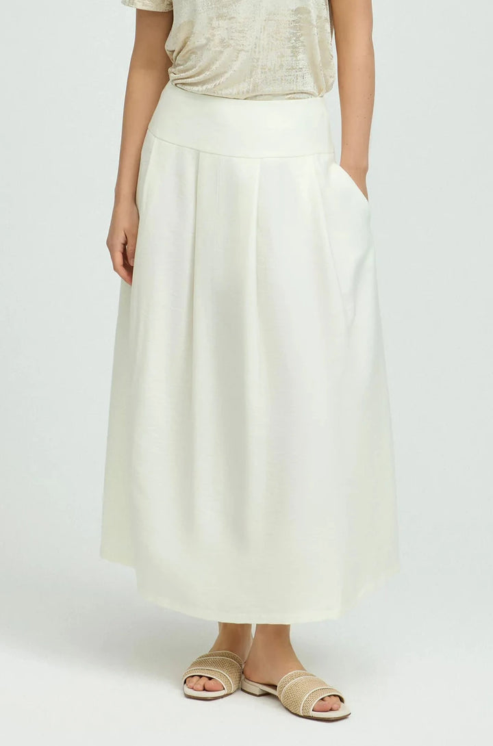 Ecru Maxi Rok