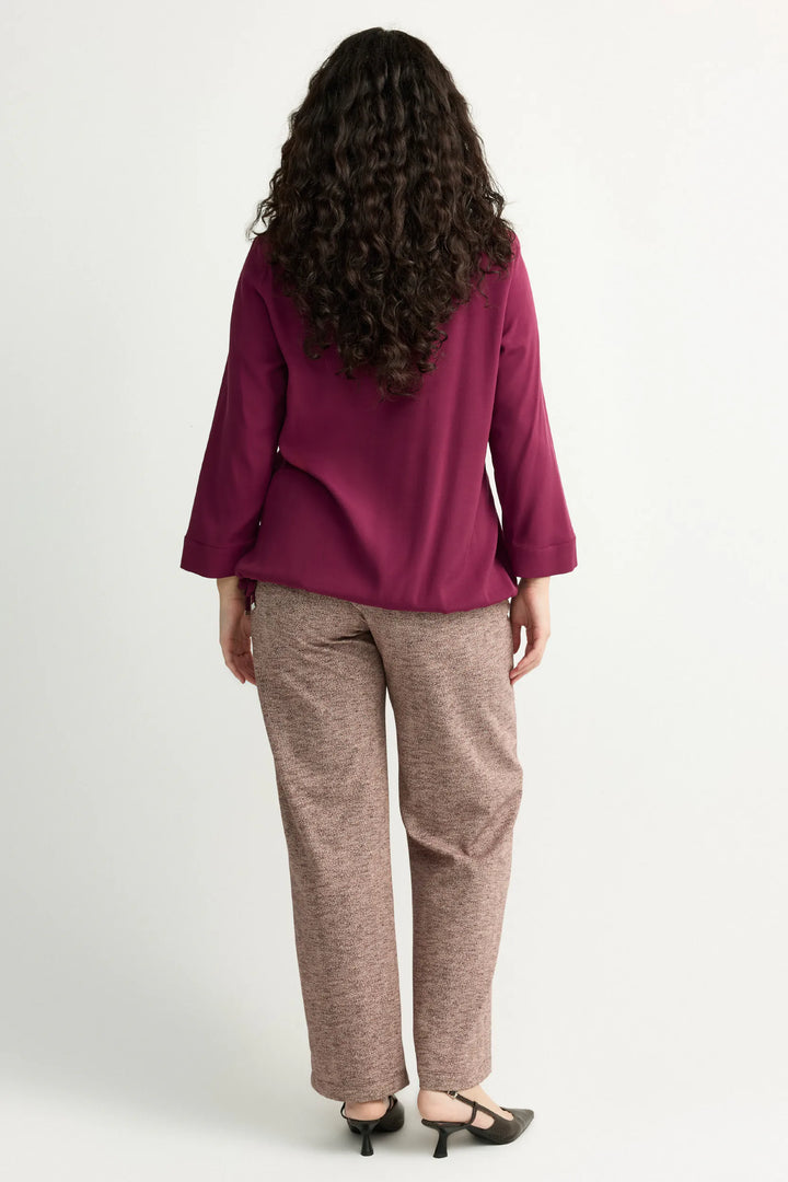 Blouse met Striklint