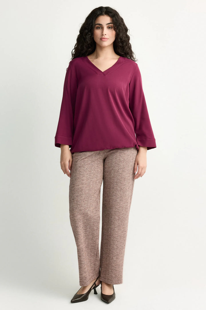 Blouse met Striklint