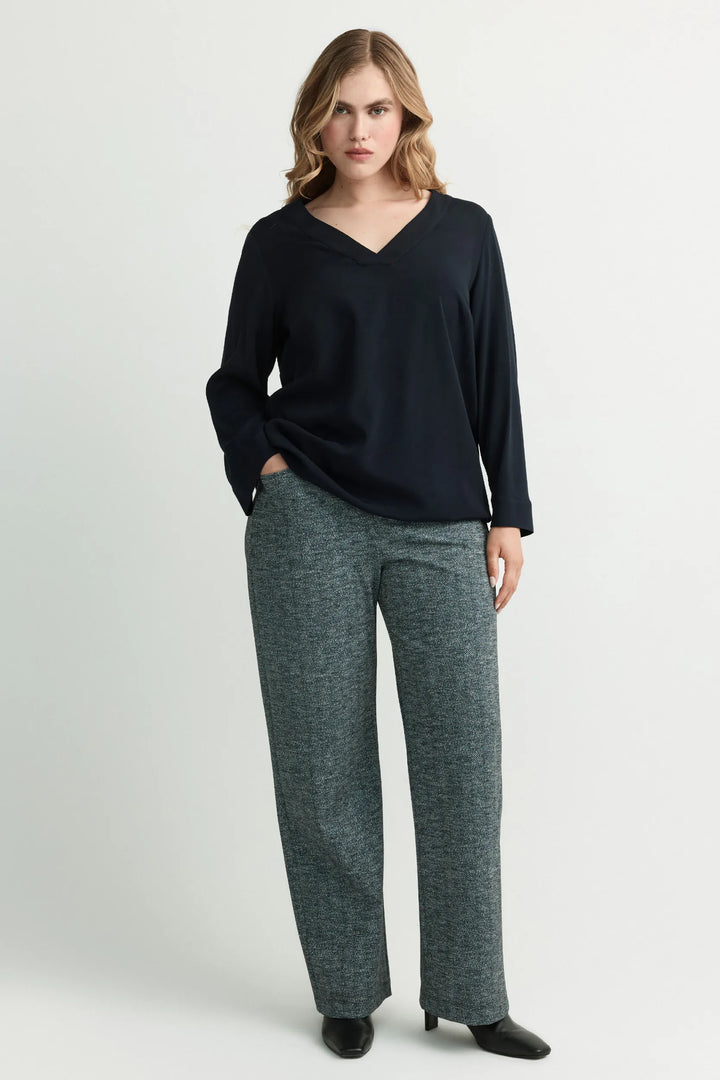 Blouse met Striklint