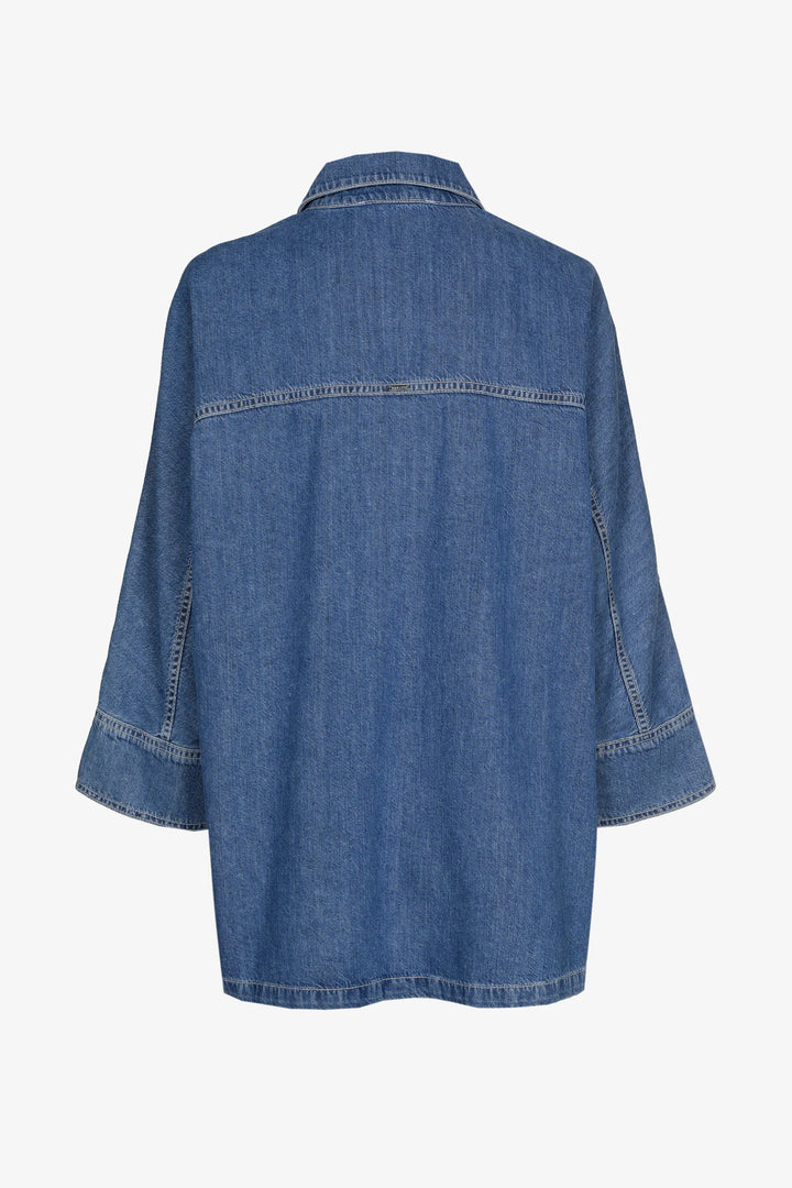Soepele Jeansblouse