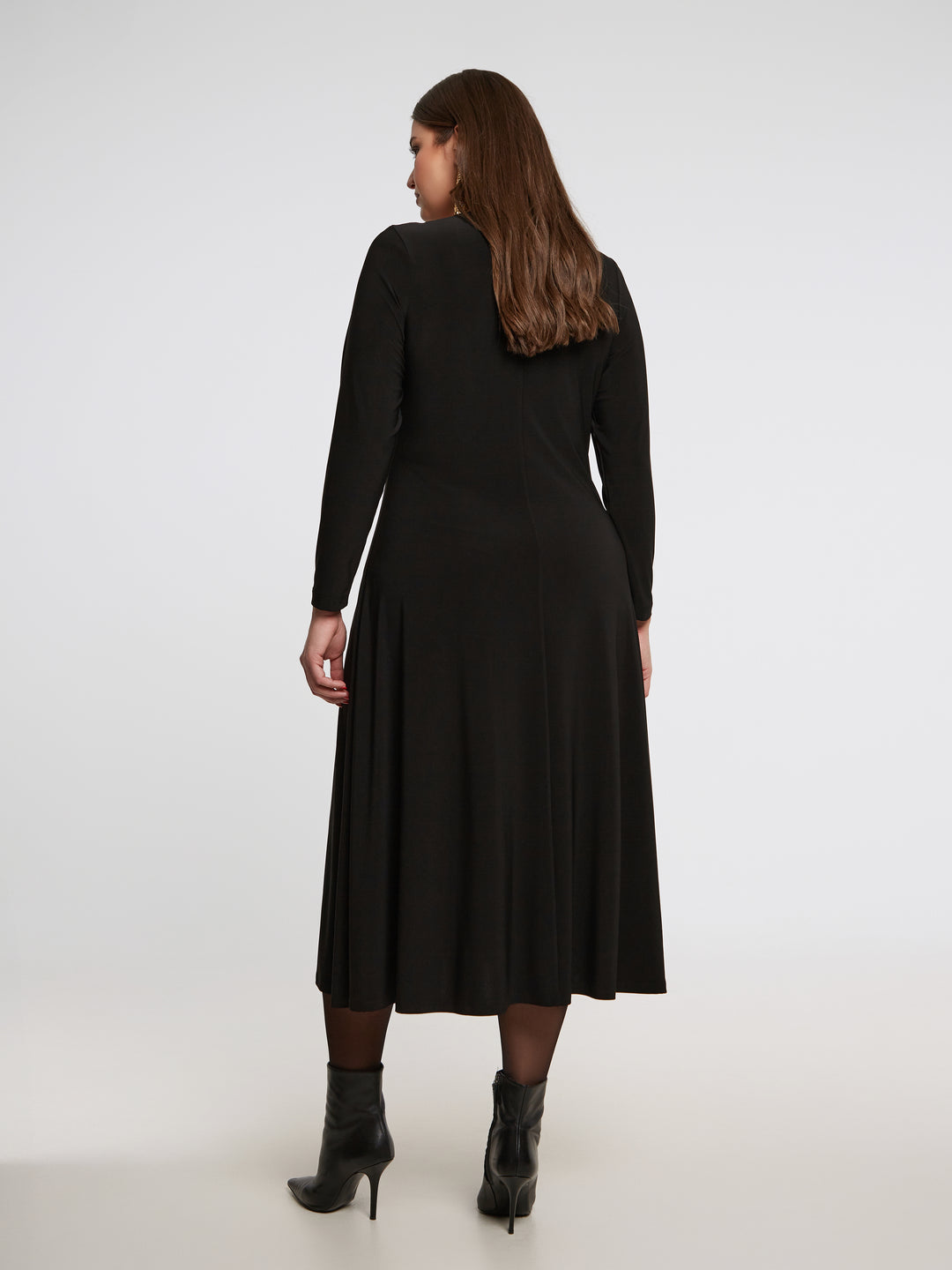 Elegantes Maxikleid mit V-Ausschnitt
