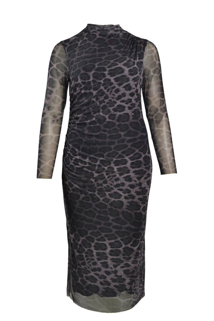 Netzkleid mit Animalprint