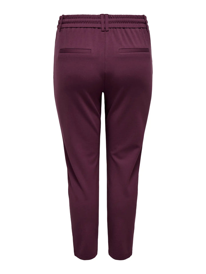 Bordeaux Broek Met Trekkoord