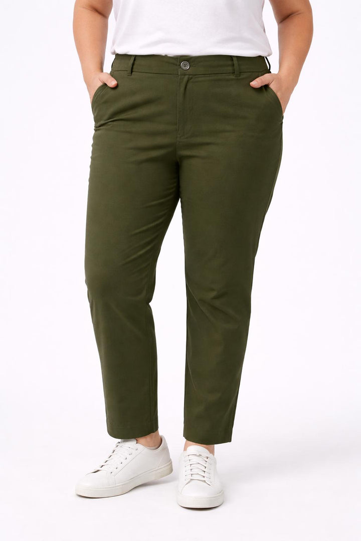 Broek In Organische Katoenmix