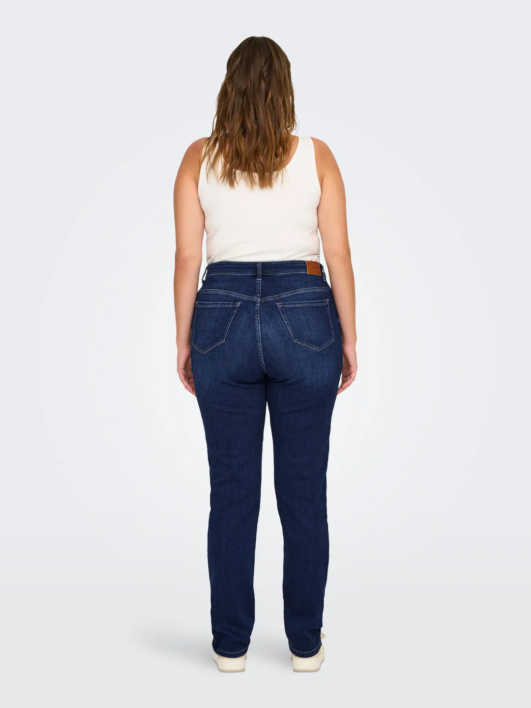 Trendy Slim Fit Jeans In Darkblue Denim
