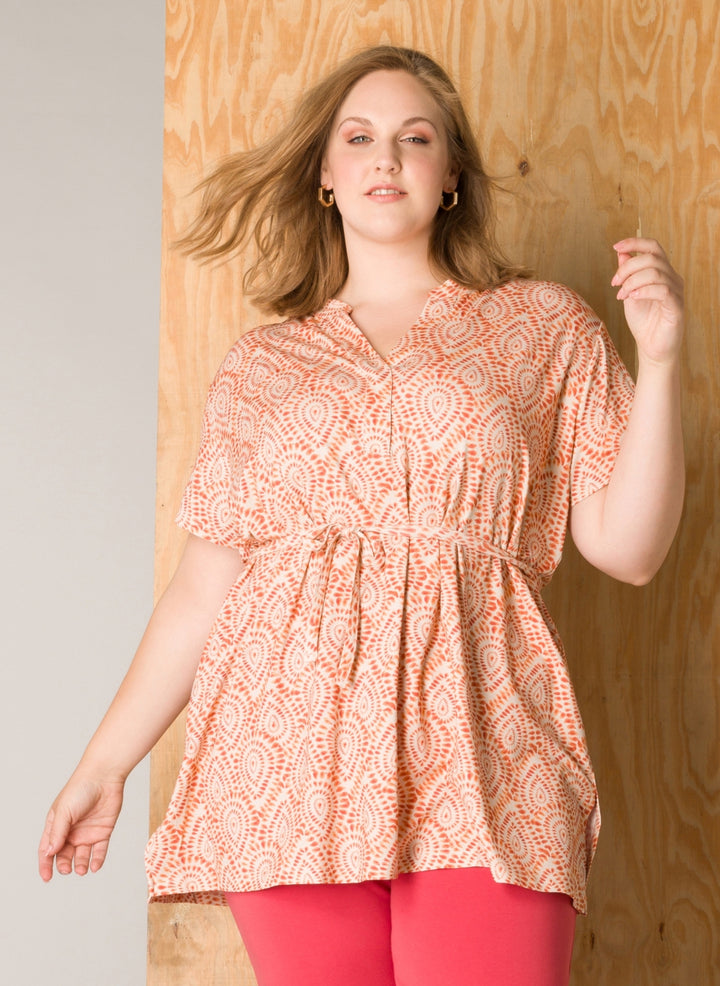 Luchtige Tuniek Met Taillelint