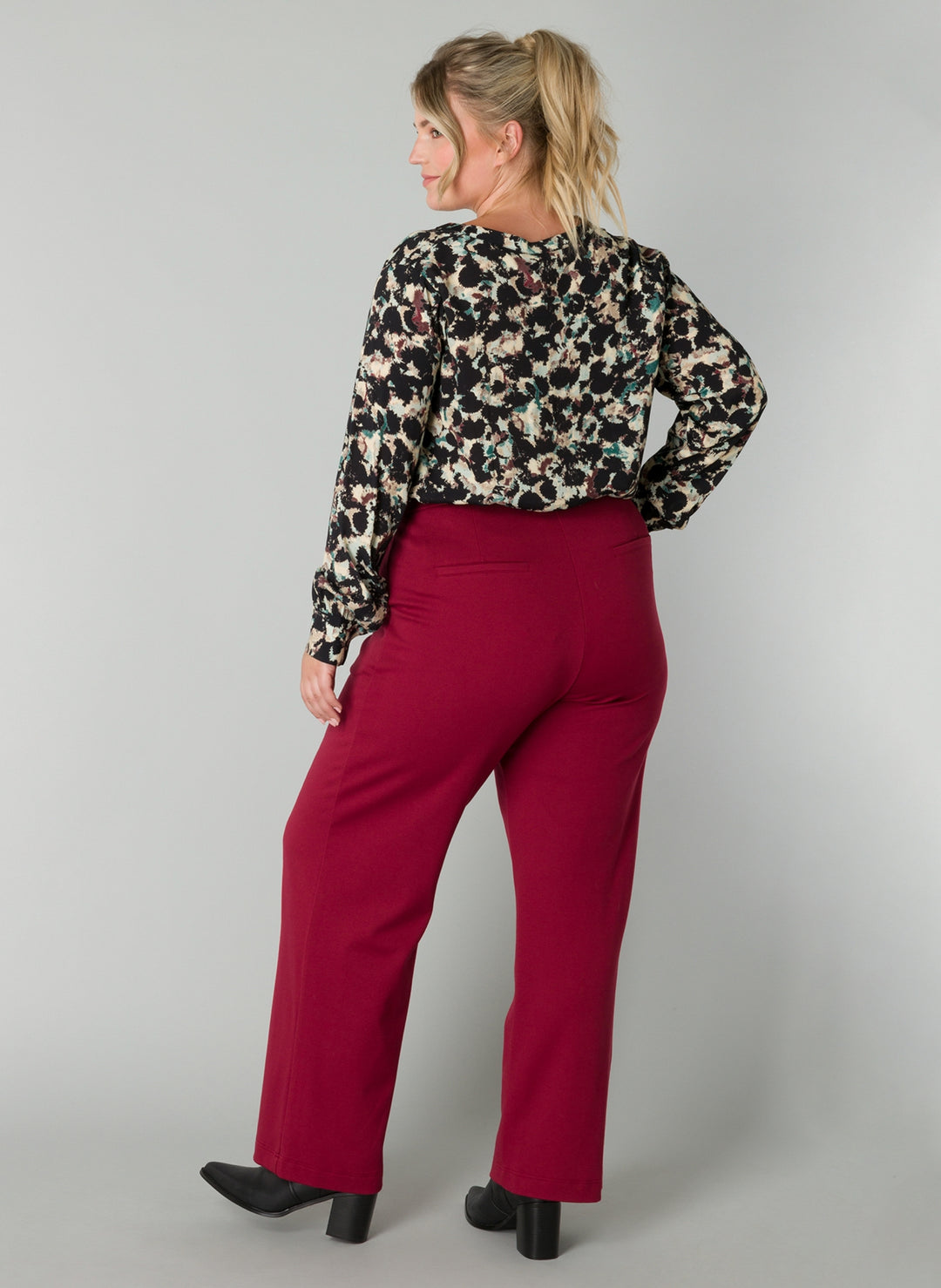 elegante broek met comfortabele stretch