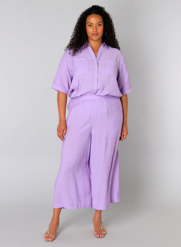 Stylische Bluse in Flieder