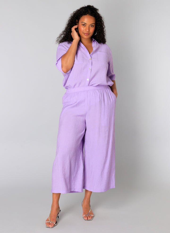 Stylische Bluse in Flieder