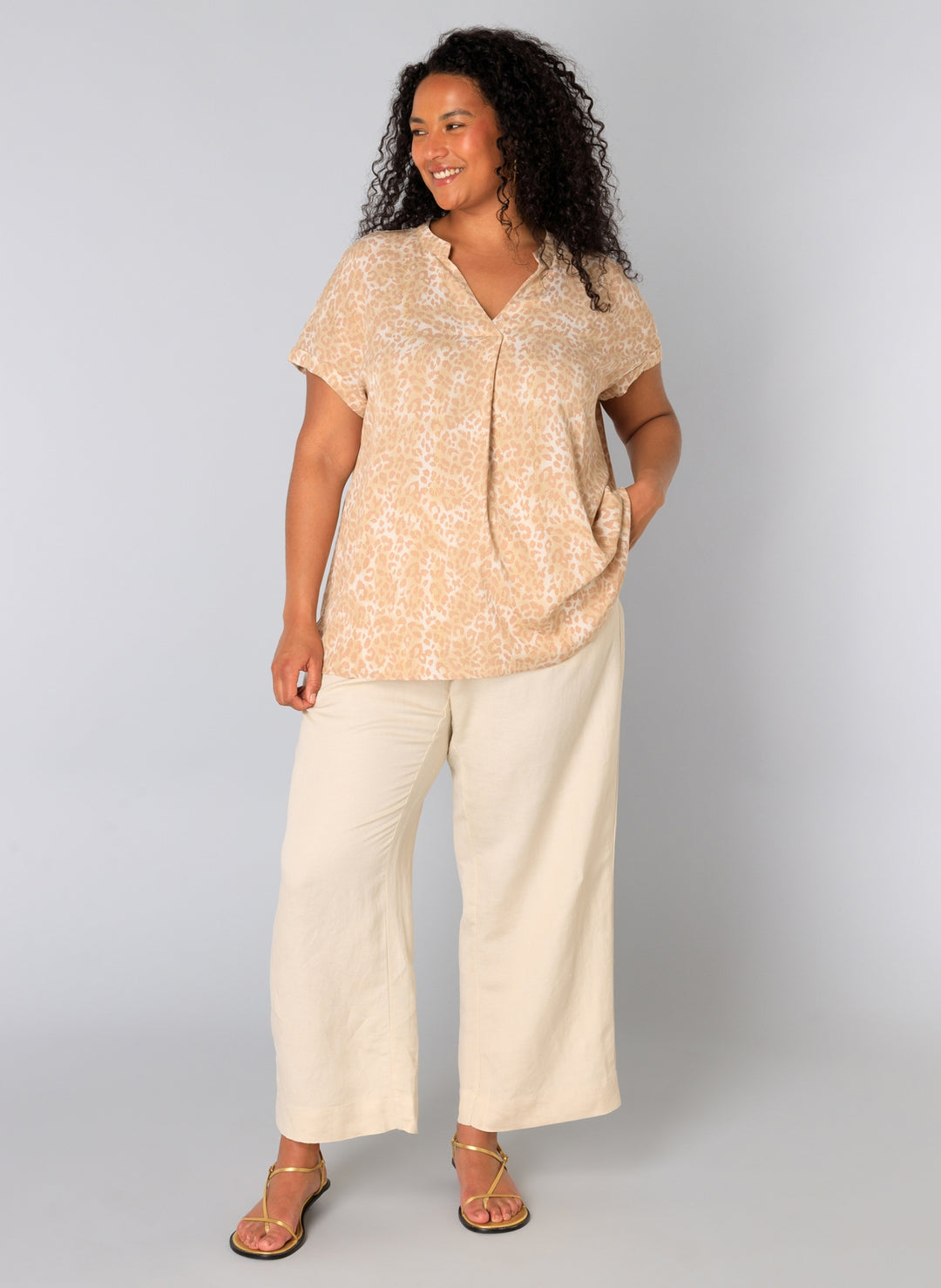 Luchtige Blouse Met Print