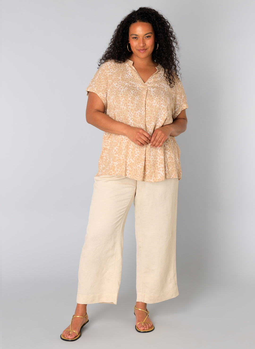 Luchtige Blouse Met Print