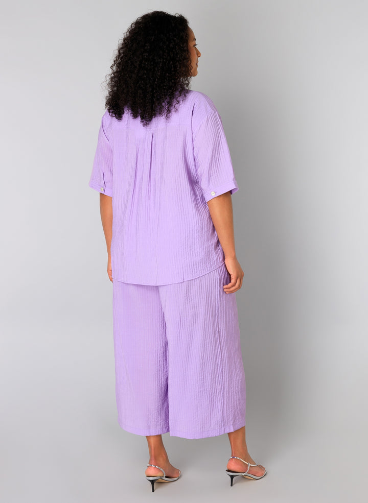Stylische Bluse in Flieder