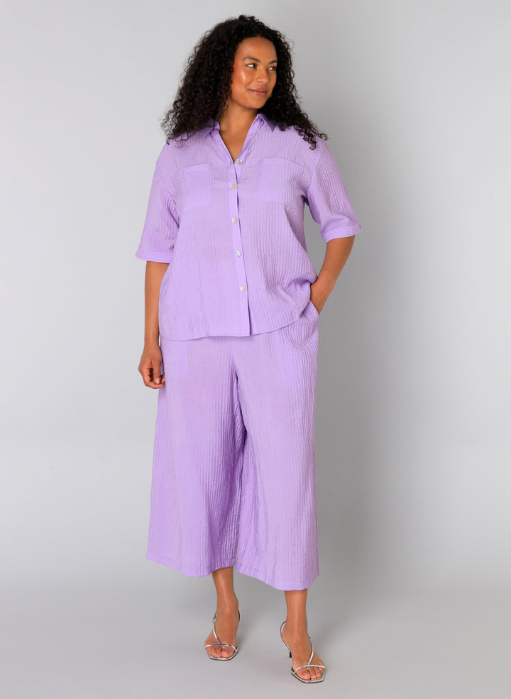 Stylische Bluse in Flieder