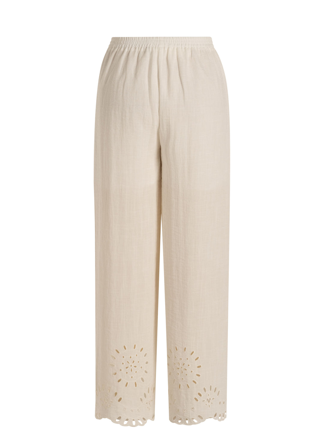 Witte Broek Met Borduursel