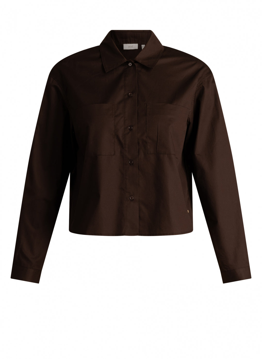 Donkerbruine Blouse