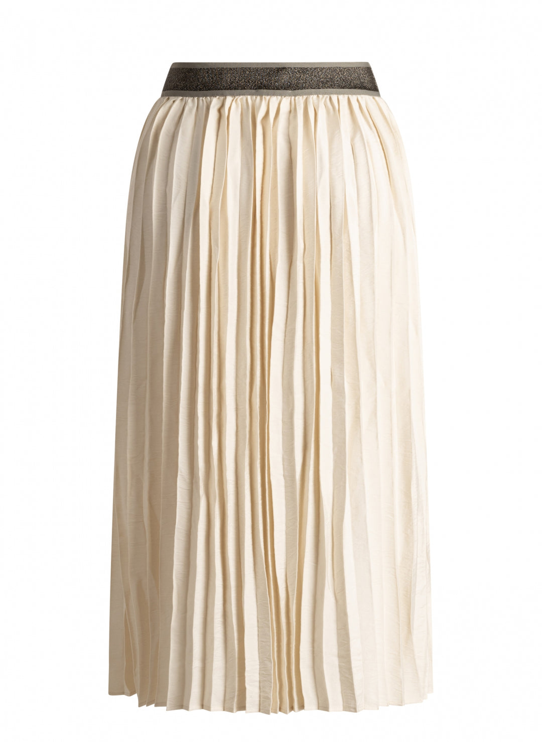 Geplooide Satijnlook Rok