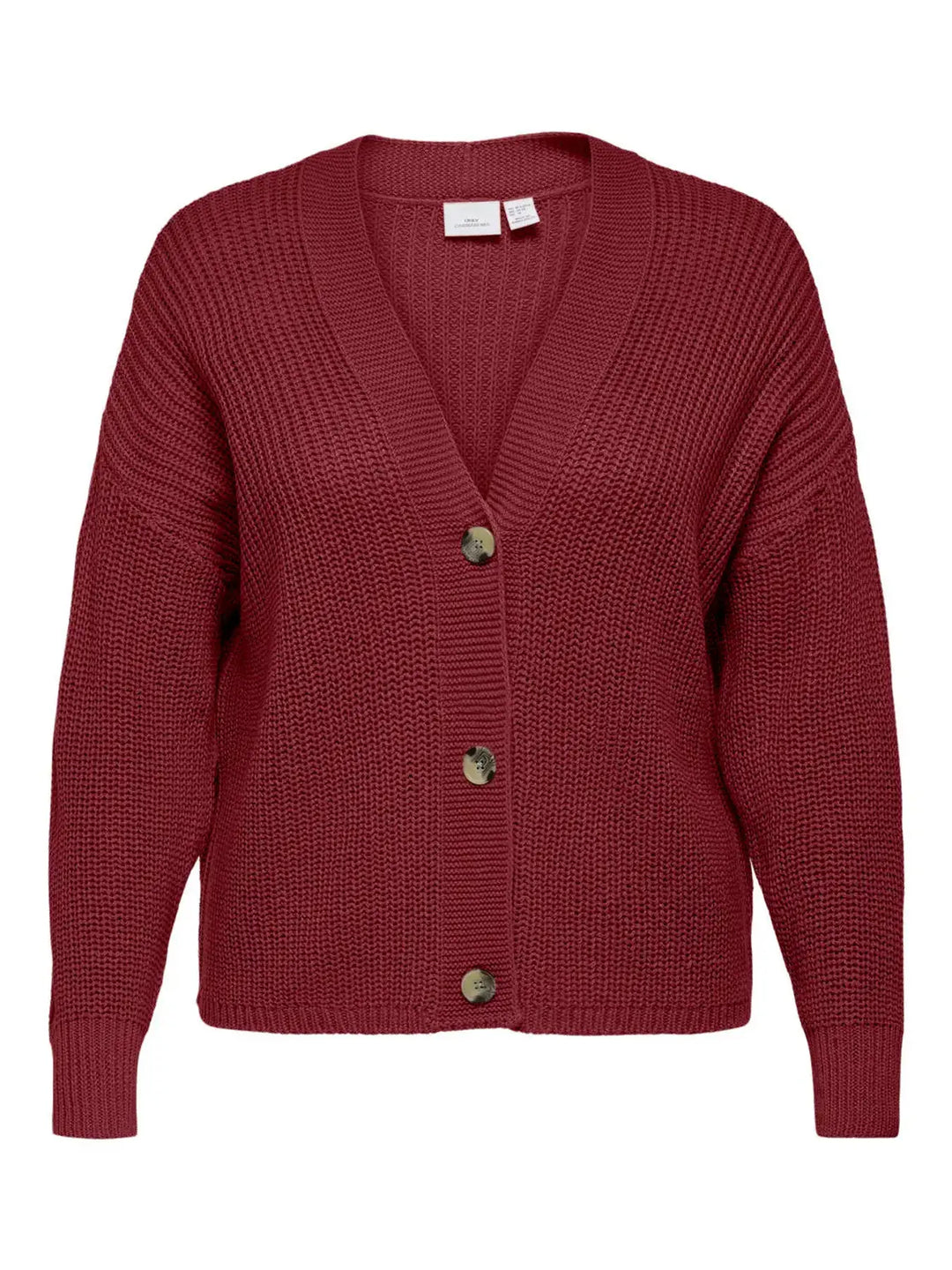 Bordeaux Gebreid Damesvest