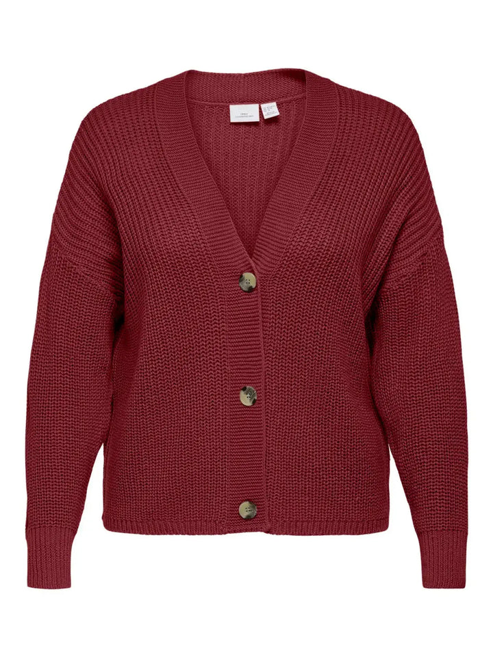 Bordeaux Gebreid Damesvest