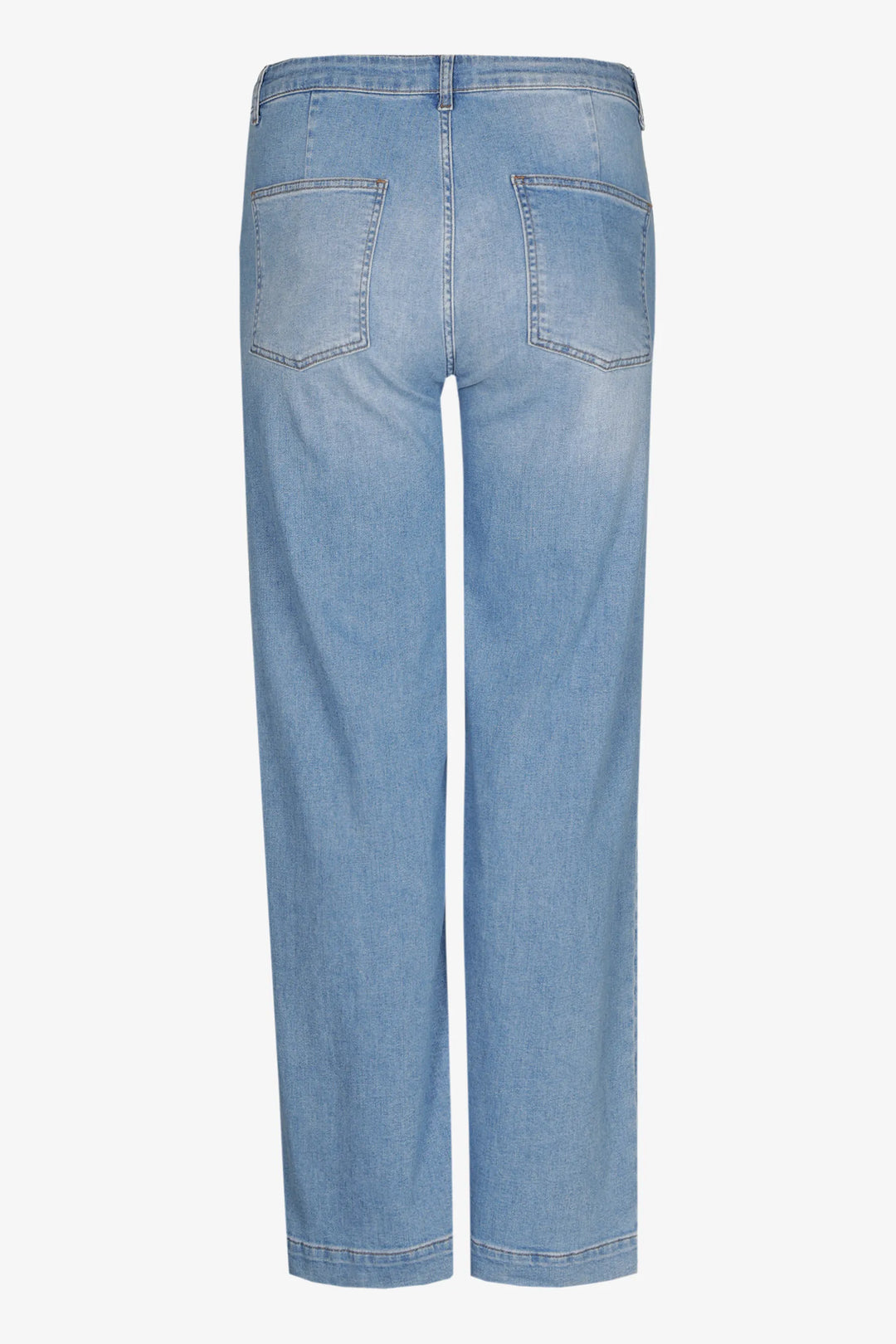 jeansbroek met rechte pijpen