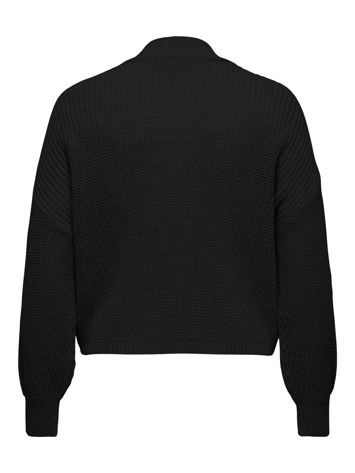 Zwart Gebreid Damesvest