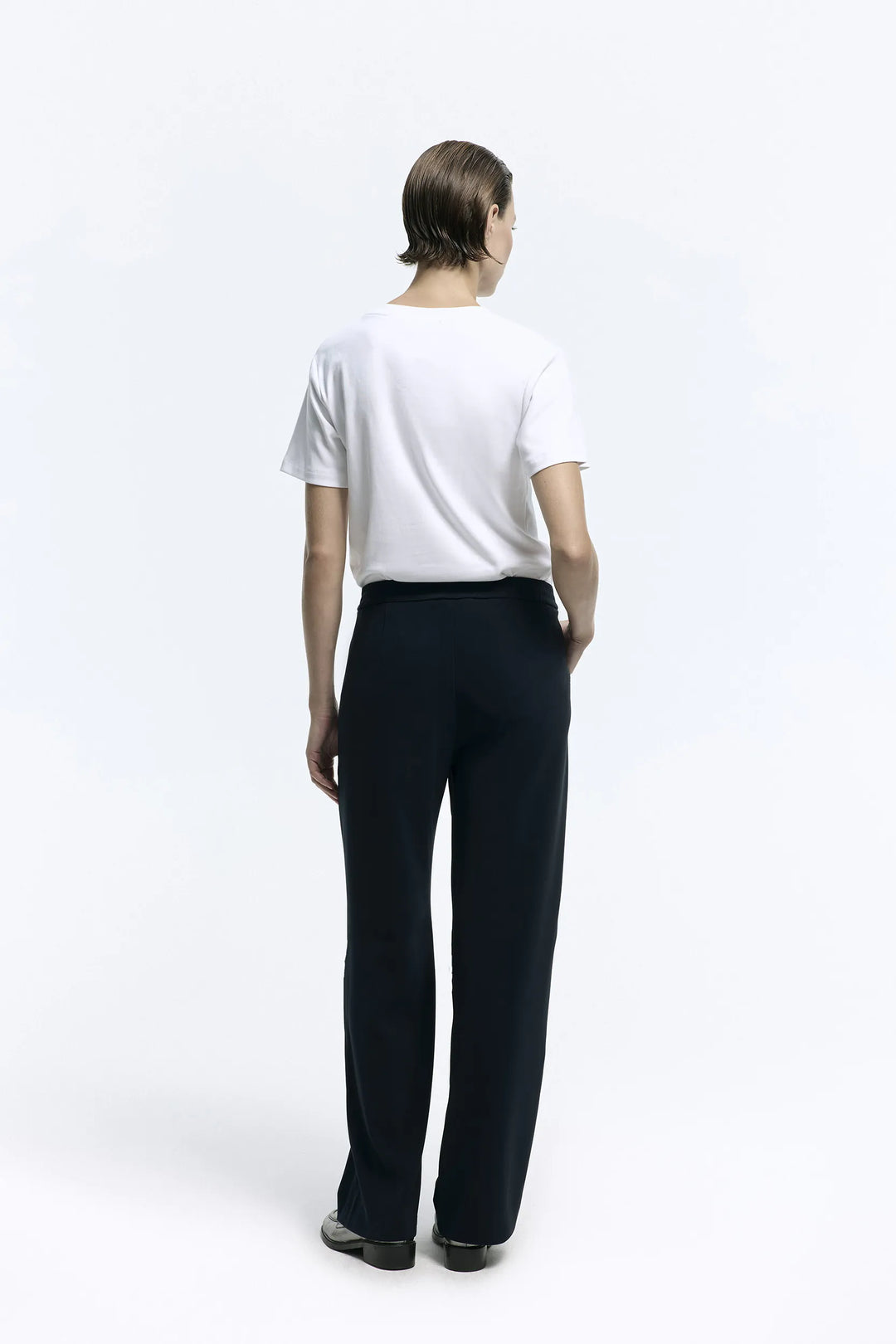 T-Shirt Ronde Hals Wit