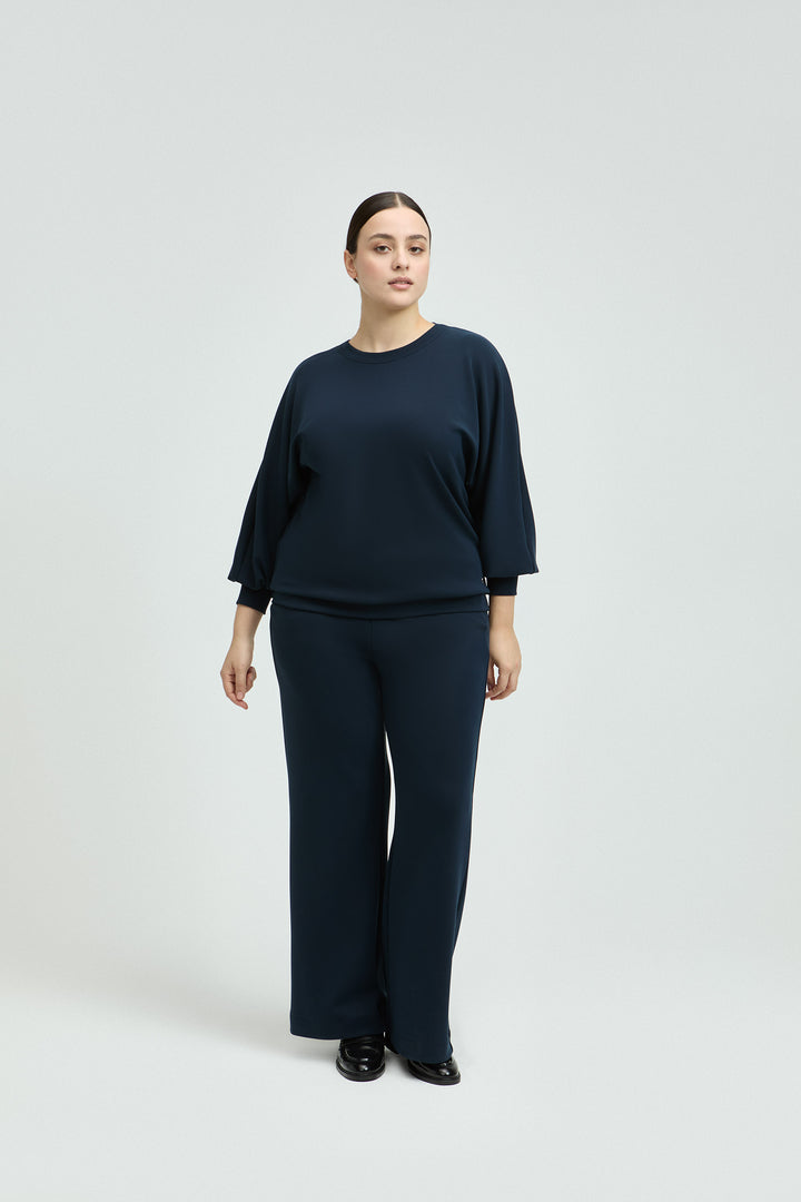 Soft Navy Sweater Comfort