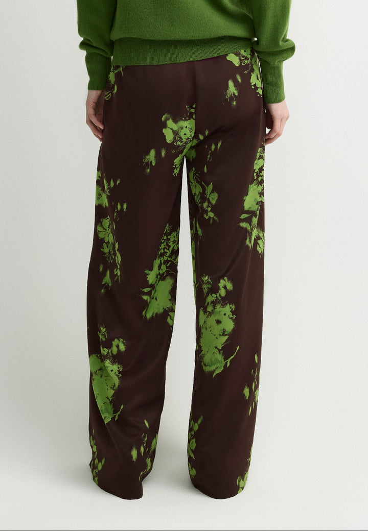 Broek met Florale Print