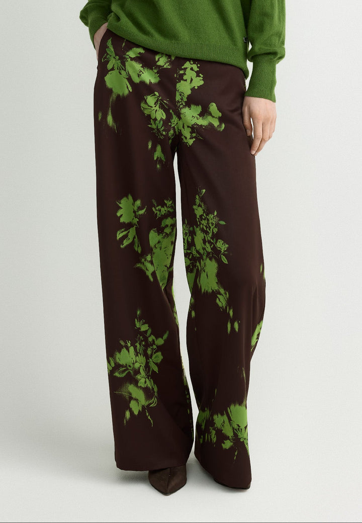 Broek met Florale Print