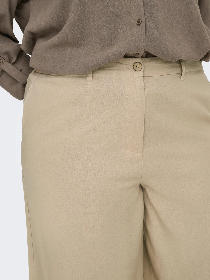 Linnen Bermuda Short