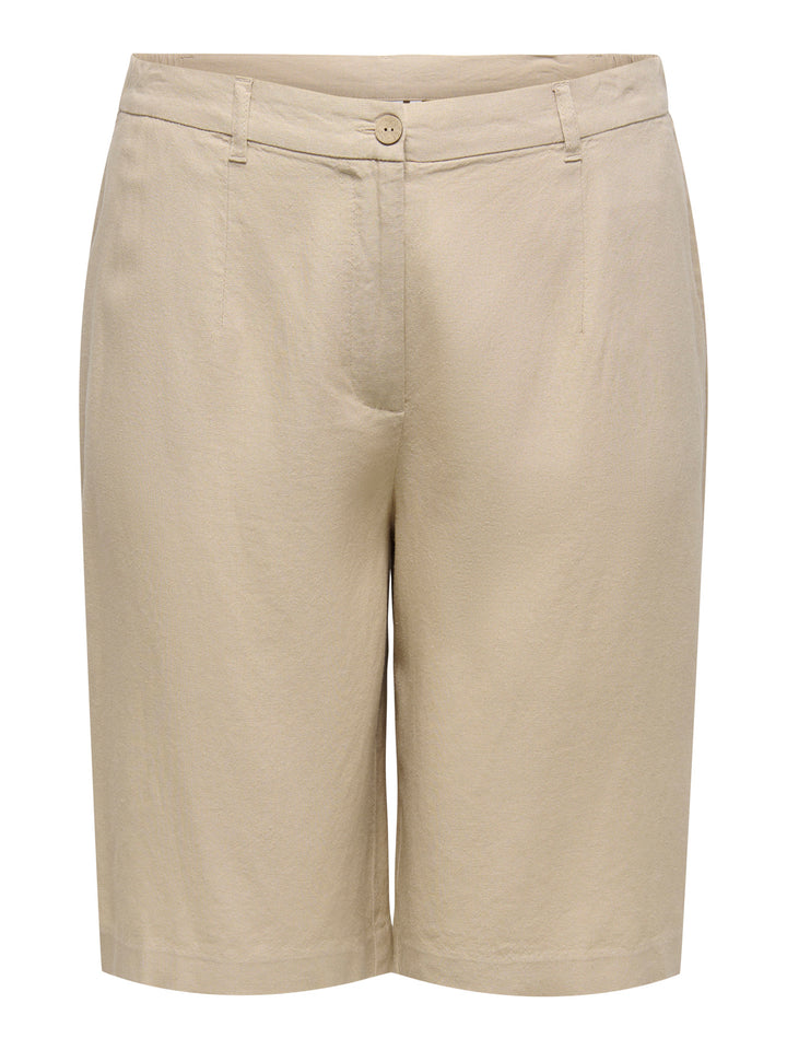 Linnen Bermuda Short