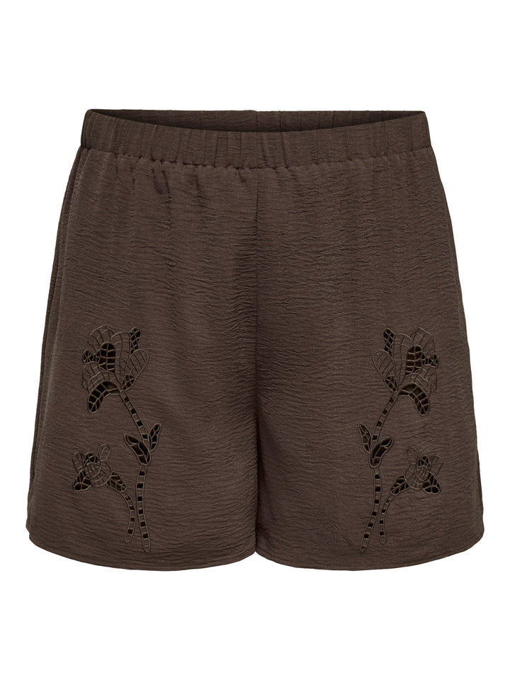 Geborduurde Zomershort